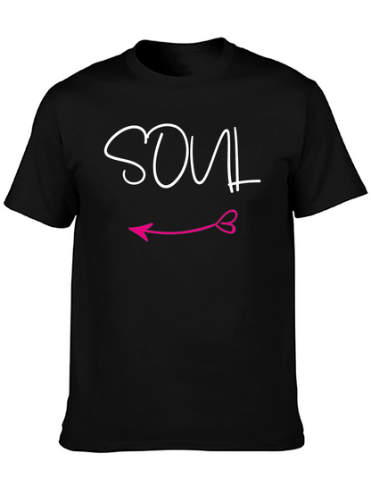 Soulmate Arrow Graphic Tee - Black