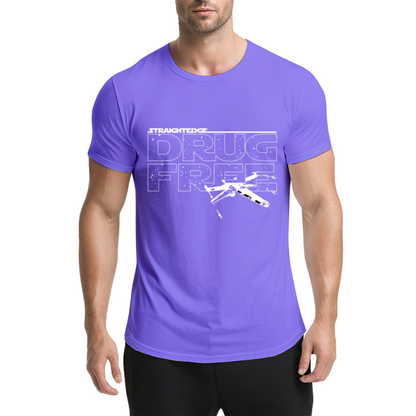 Straight Edge X-Wing Star Wars Fan Graphic T-Shirt