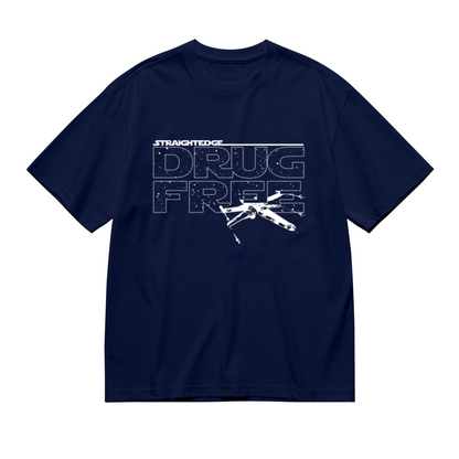 Straight Edge X-Wing Star Wars Fan Graphic T-Shirt