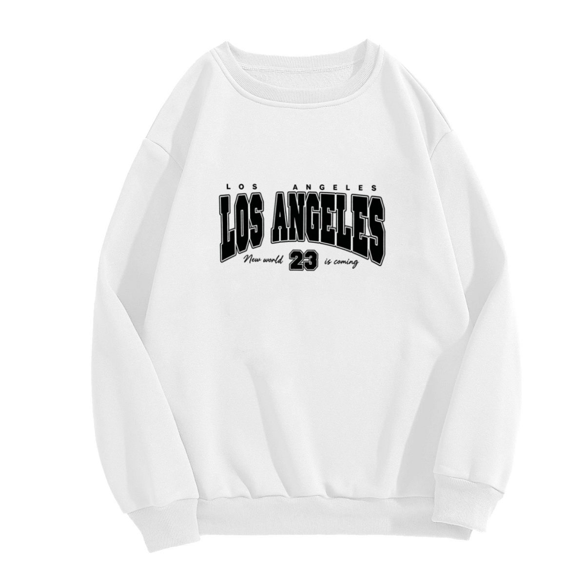 LOS ANGELES Retro Varsity Letter Sweatshirt