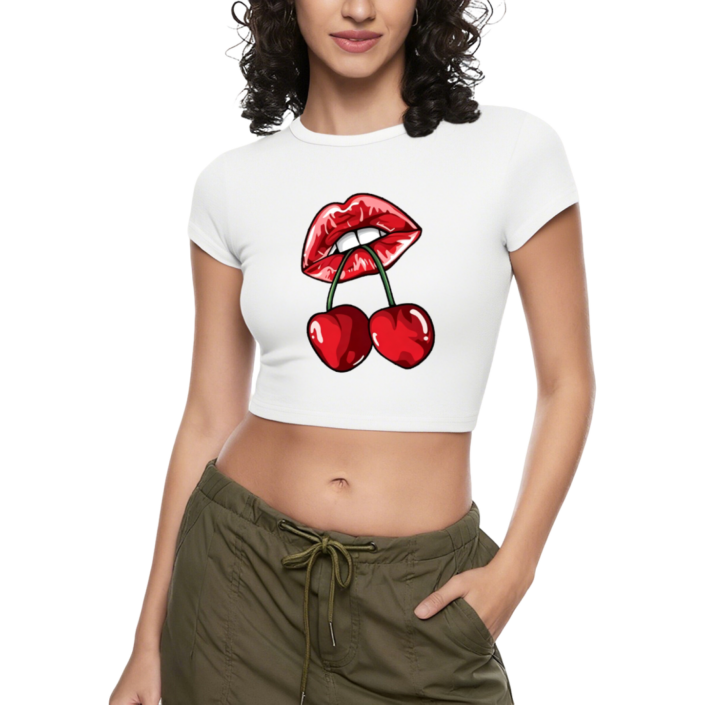 Gen X Retro 70s 80s 90s Party Nostalgia Crop Top
