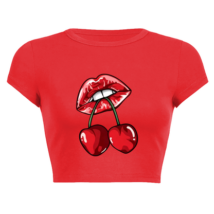 Gen X Retro 70s 80s 90s Party Nostalgia Crop Top