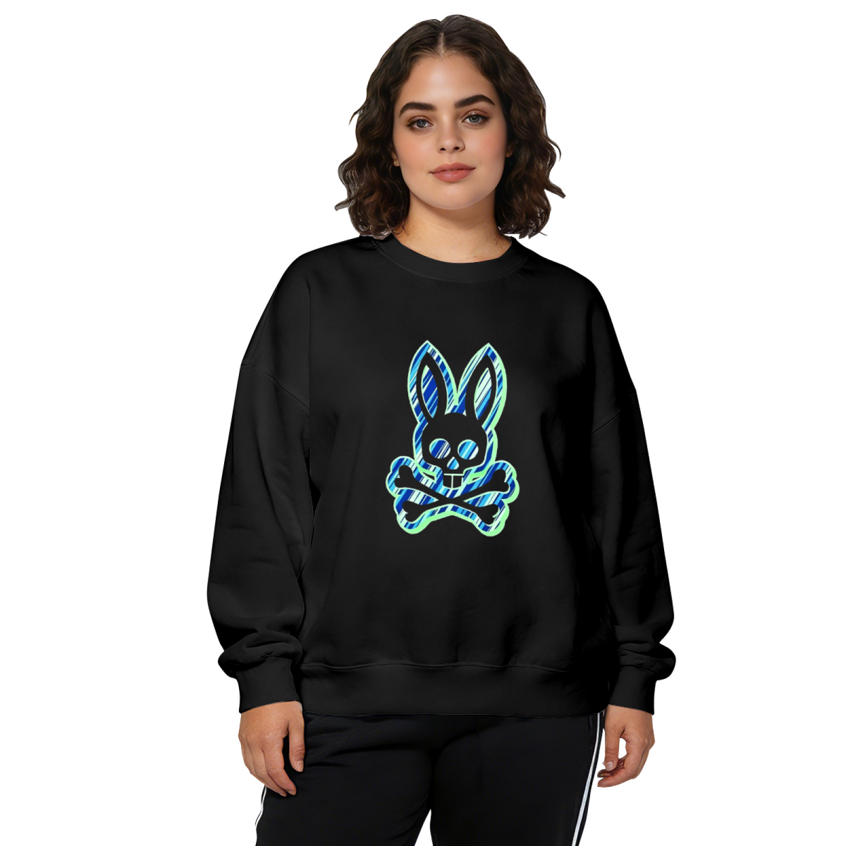 Vibrant Butterfly & Floral Art Crewneck Sweatshirt
