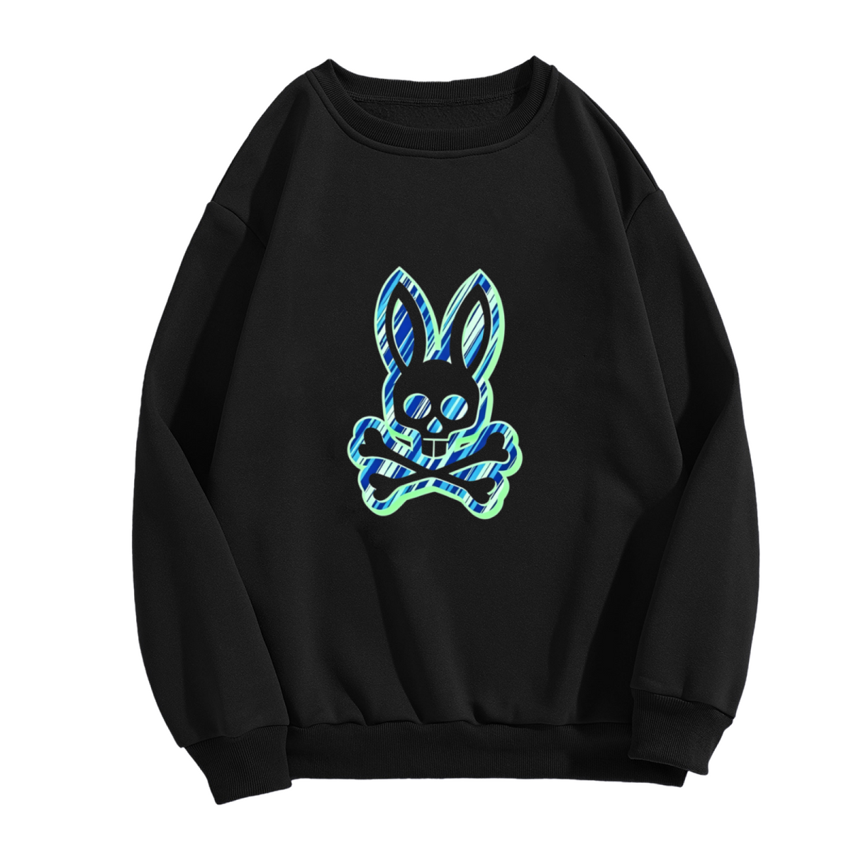 Vibrant Butterfly & Floral Art Crewneck Sweatshirt