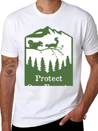 Protect Our Forests Black T-Shirt