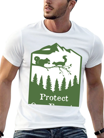 Protect Our Forests Black T-Shirt