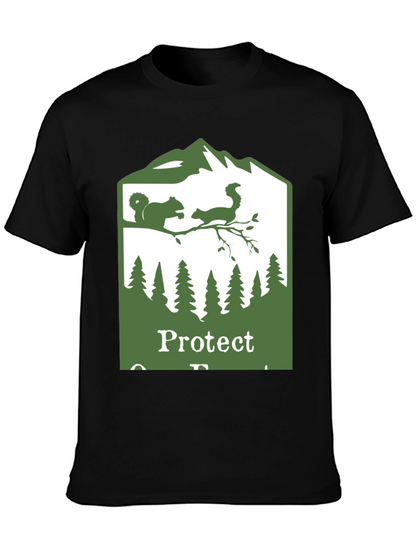 Protect Our Forests Black T-Shirt
