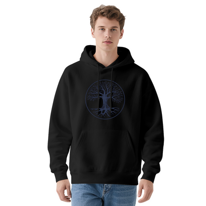 Sacred Tree Of Life Circle Art Casual Pullover Hoodie
