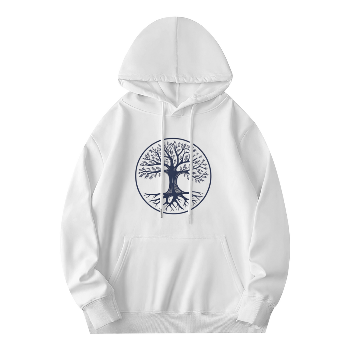 Sacred Tree Of Life Circle Art Casual Pullover Hoodie