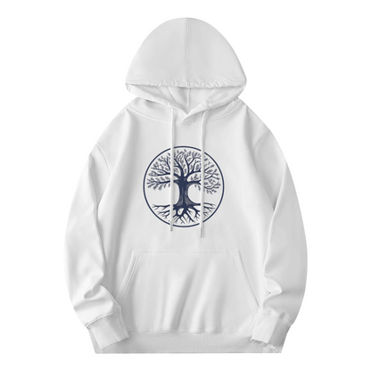 Sacred Tree Of Life Circle Art Casual Pullover Hoodie