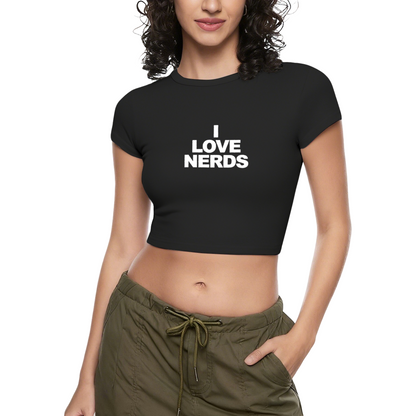 Nurse Heartbeat Stethoscope Minimal Grey Crop Top