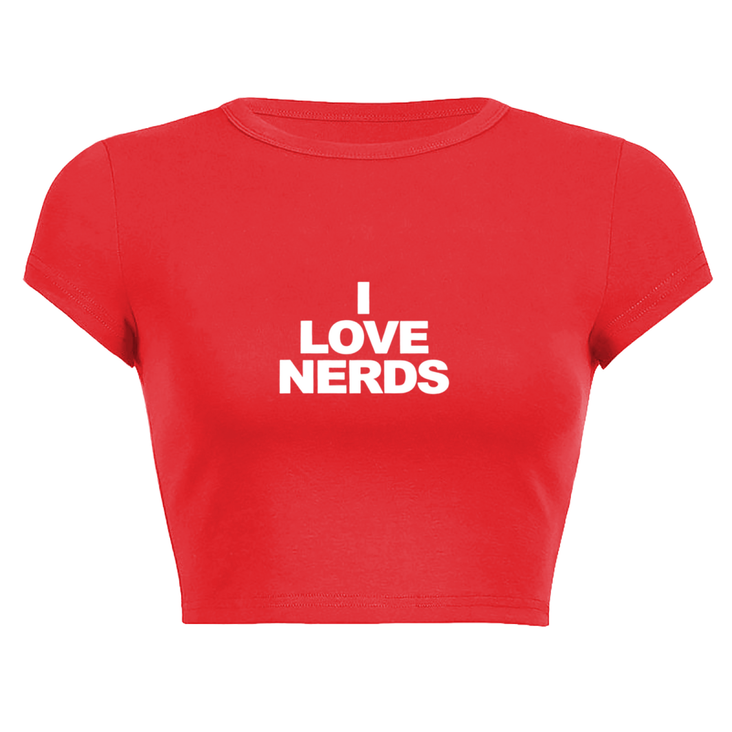 Nurse Heartbeat Stethoscope Minimal Grey Crop Top