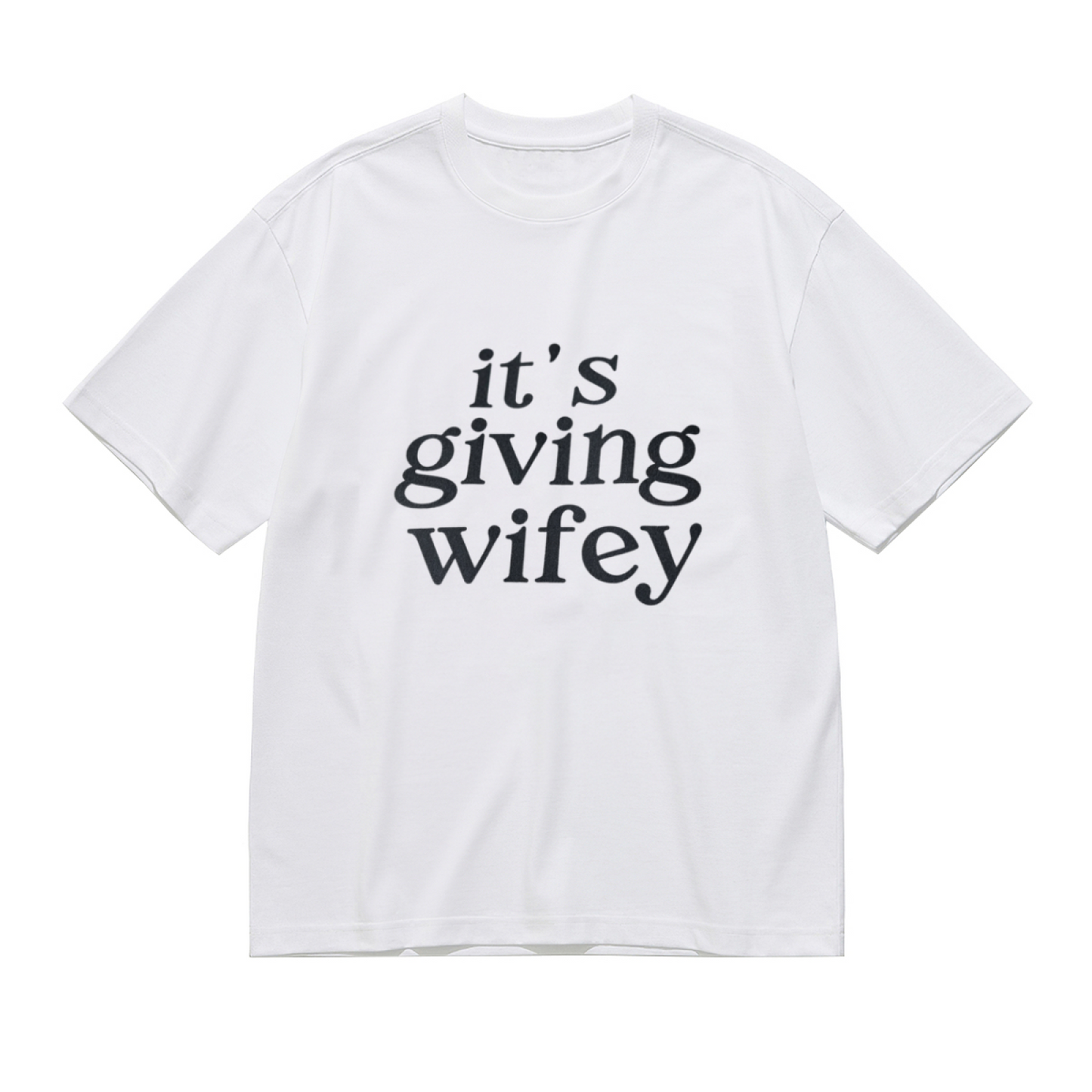 It¡¯s Giving Wifey Viral Trend Slogan Tee
