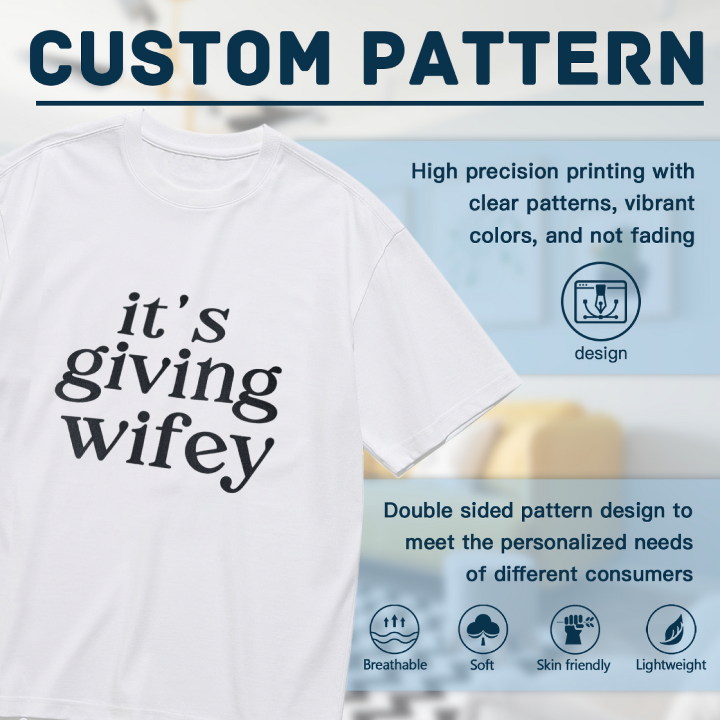 It¡¯s Giving Wifey Viral Trend Slogan Tee