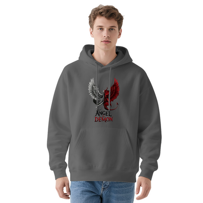 Angel Vs Demon Wings Art Hoodie
