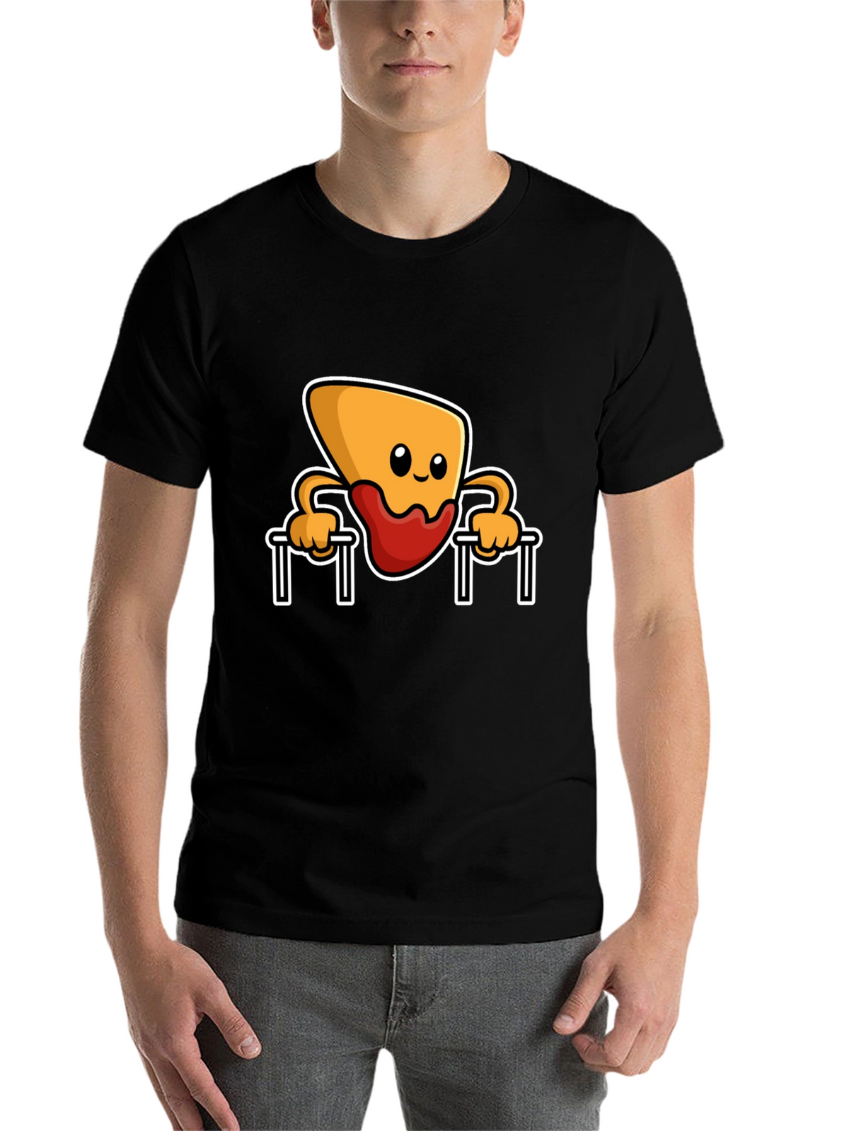 Funny Nacho Dip Pull-up T-Shirt