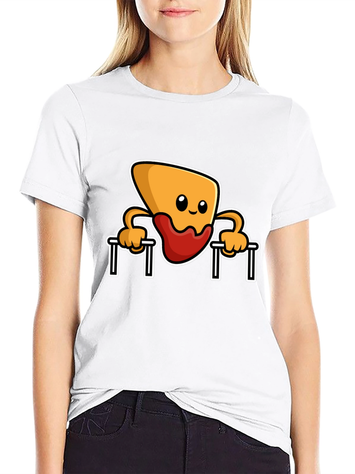 Funny Nacho Dip Pull-up T-Shirt