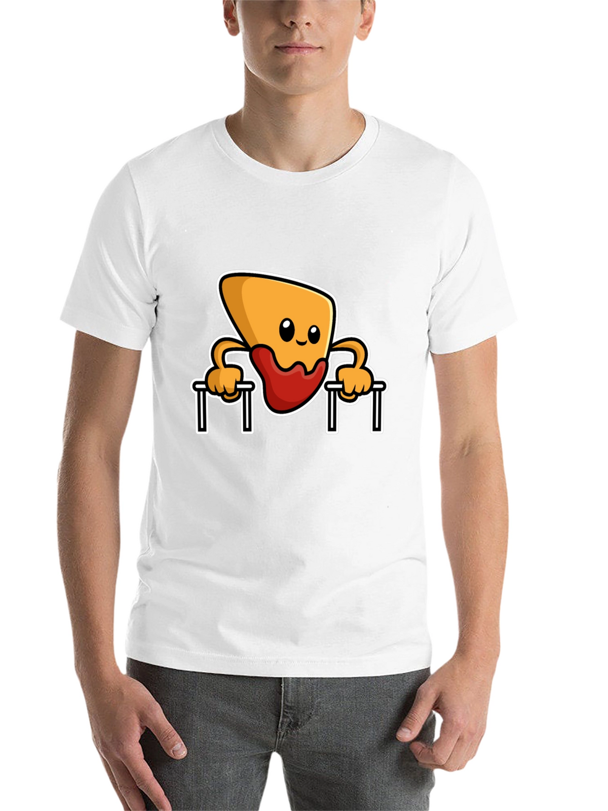 Funny Nacho Dip Pull-up T-Shirt