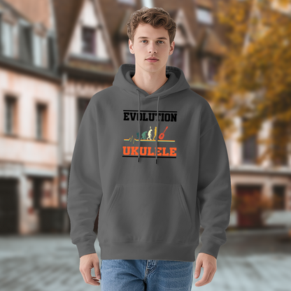 Minimal Cute Line Deer Graphic Hoodie, Soft Comfort Wear