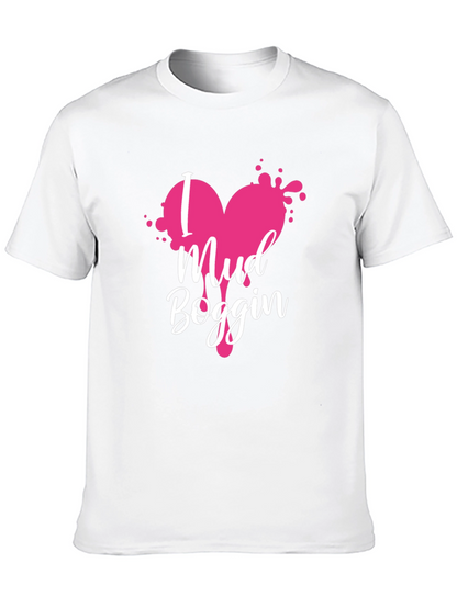 Mud Boggin Heart Graphic Tee - Black