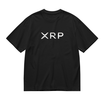 Men's Simple XRP Crypto Minimal Logo Streetwear T-Shirt