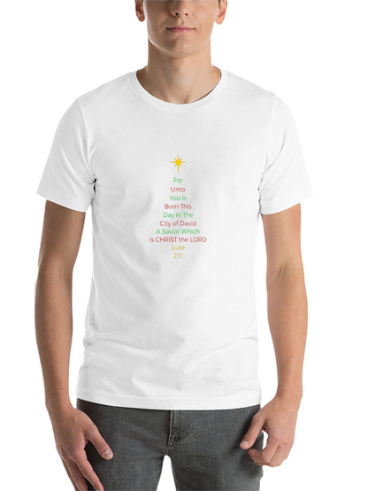 Christmas Savior T-Shirt - Luke 2:11 Holiday Tee