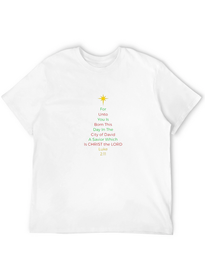 Christmas Savior T-Shirt - Luke 2:11 Holiday Tee