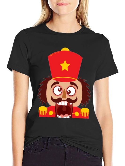 Nutcracker Soldier Graphic Tee - Holiday Fun!