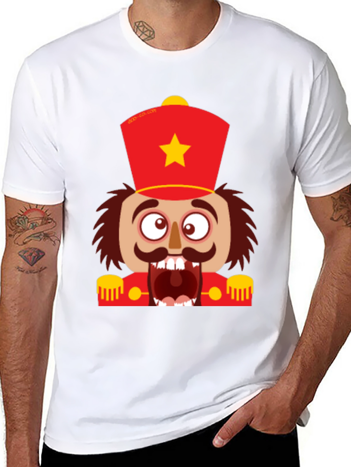 Nutcracker Soldier Graphic Tee - Holiday Fun!