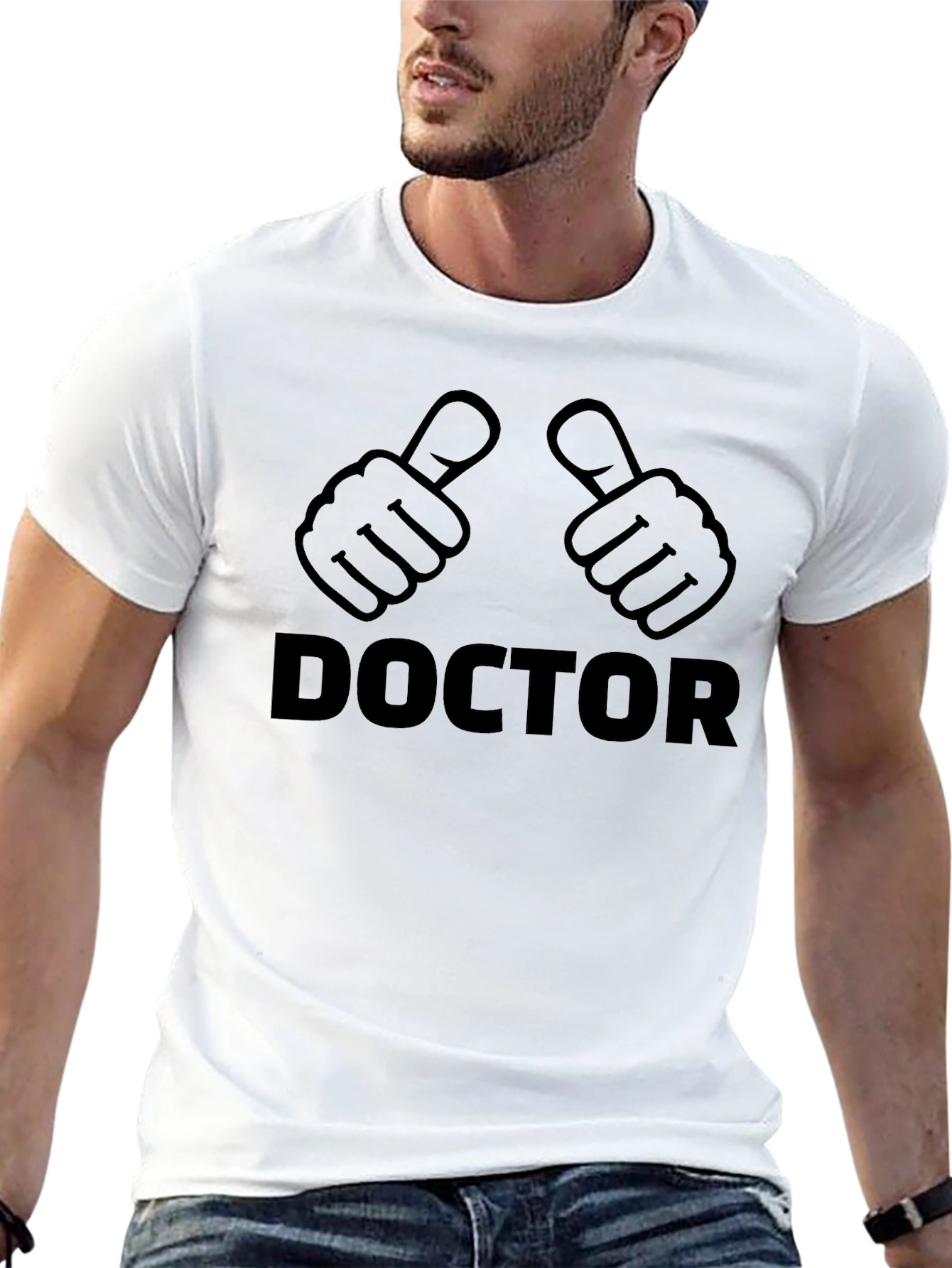 Doctor Thumbs Up Graphic T-Shirt