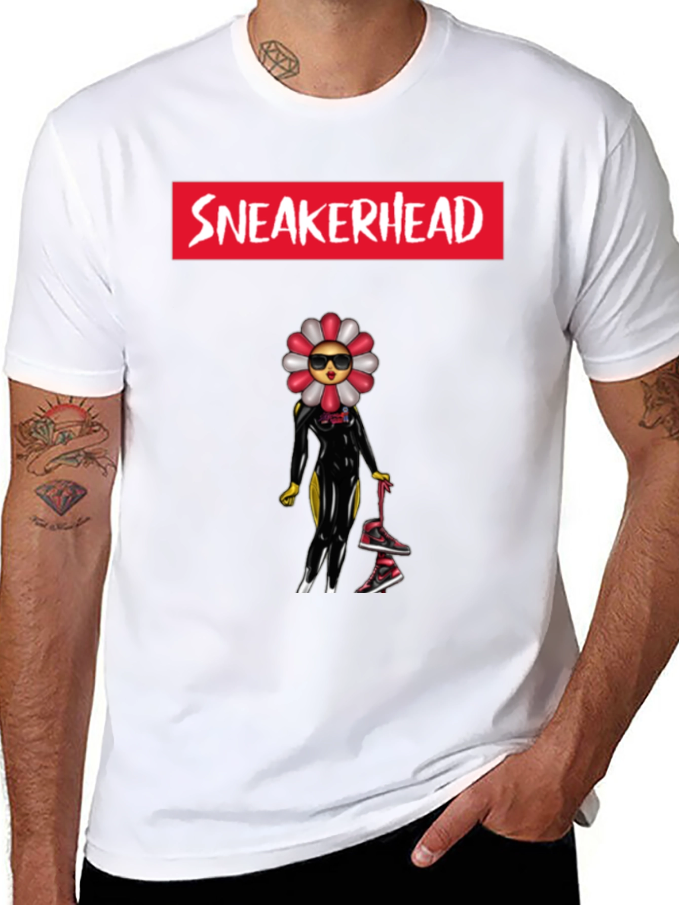 Sneakerhead Graphic T-Shirt - Trendy Streetwear