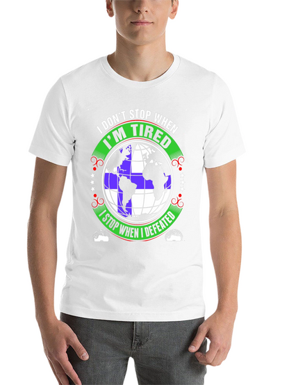 Never Quit Globe T-Shirt