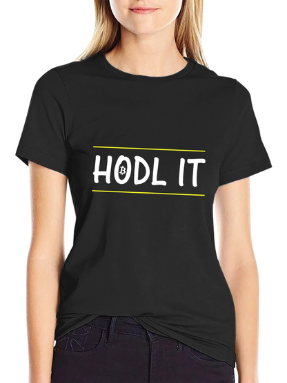 HODL IT Bitcoin Crypto T-Shirt