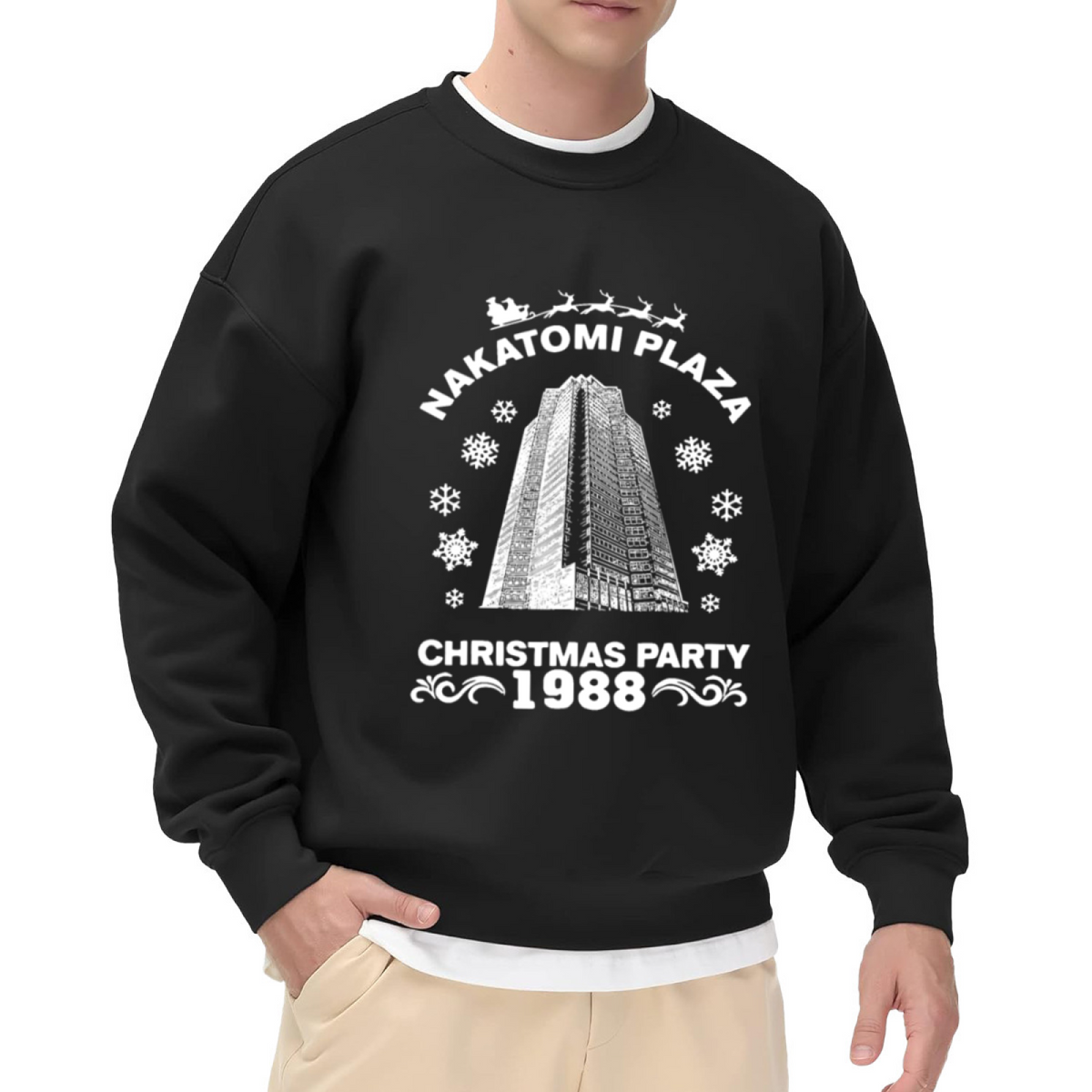Fibonacci Spiral Golden Ratio Math Geek Graphic Crewneck Sweatshirt