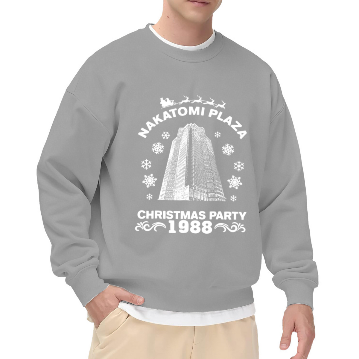 Fibonacci Spiral Golden Ratio Math Geek Graphic Crewneck Sweatshirt