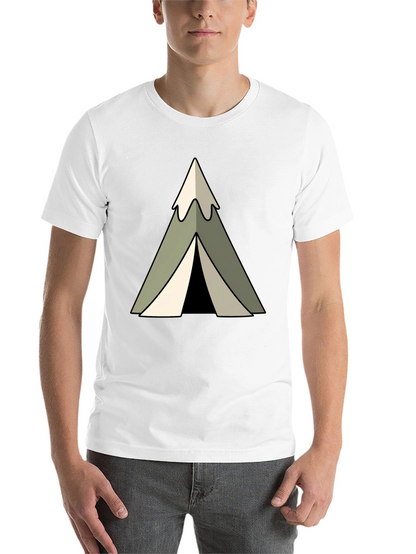 Camping Tent Graphic Tee - Adventure Awaits