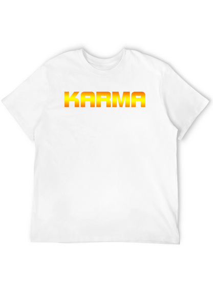 KARMA Graphic T-Shirt - Bold Statement Tee