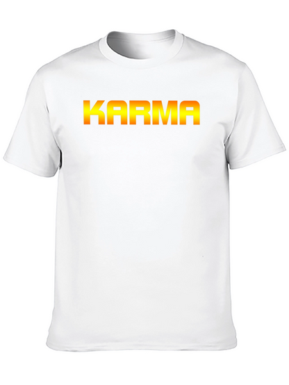 KARMA Graphic T-Shirt - Bold Statement Tee