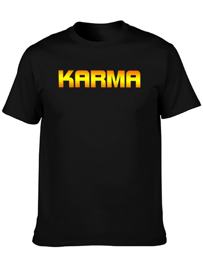 KARMA Graphic T-Shirt - Bold Statement Tee
