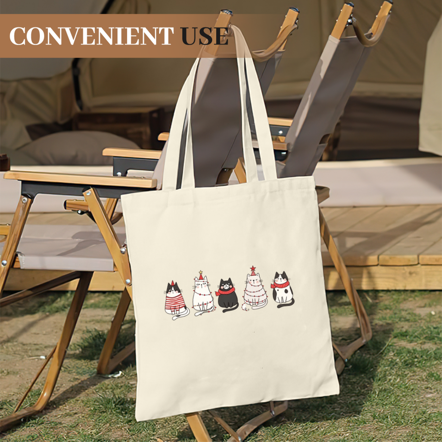 Vintage Hand Drawn Lemon Tree Canvas Bag | Fresh Forest Plant Print Versatile Tote