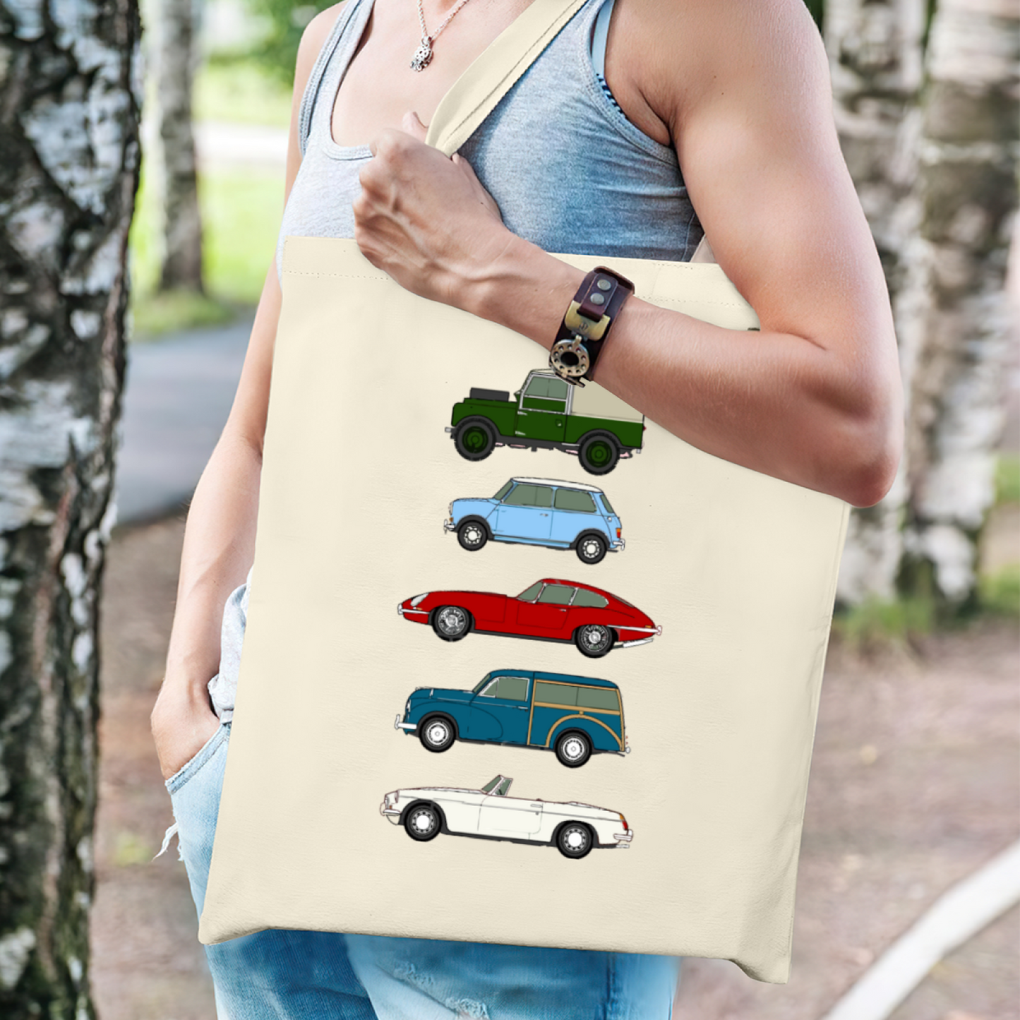 Minimal Luxury Fashion Logo Canvas Bag | Simple Trendy Daily Carry Shoulder Bag