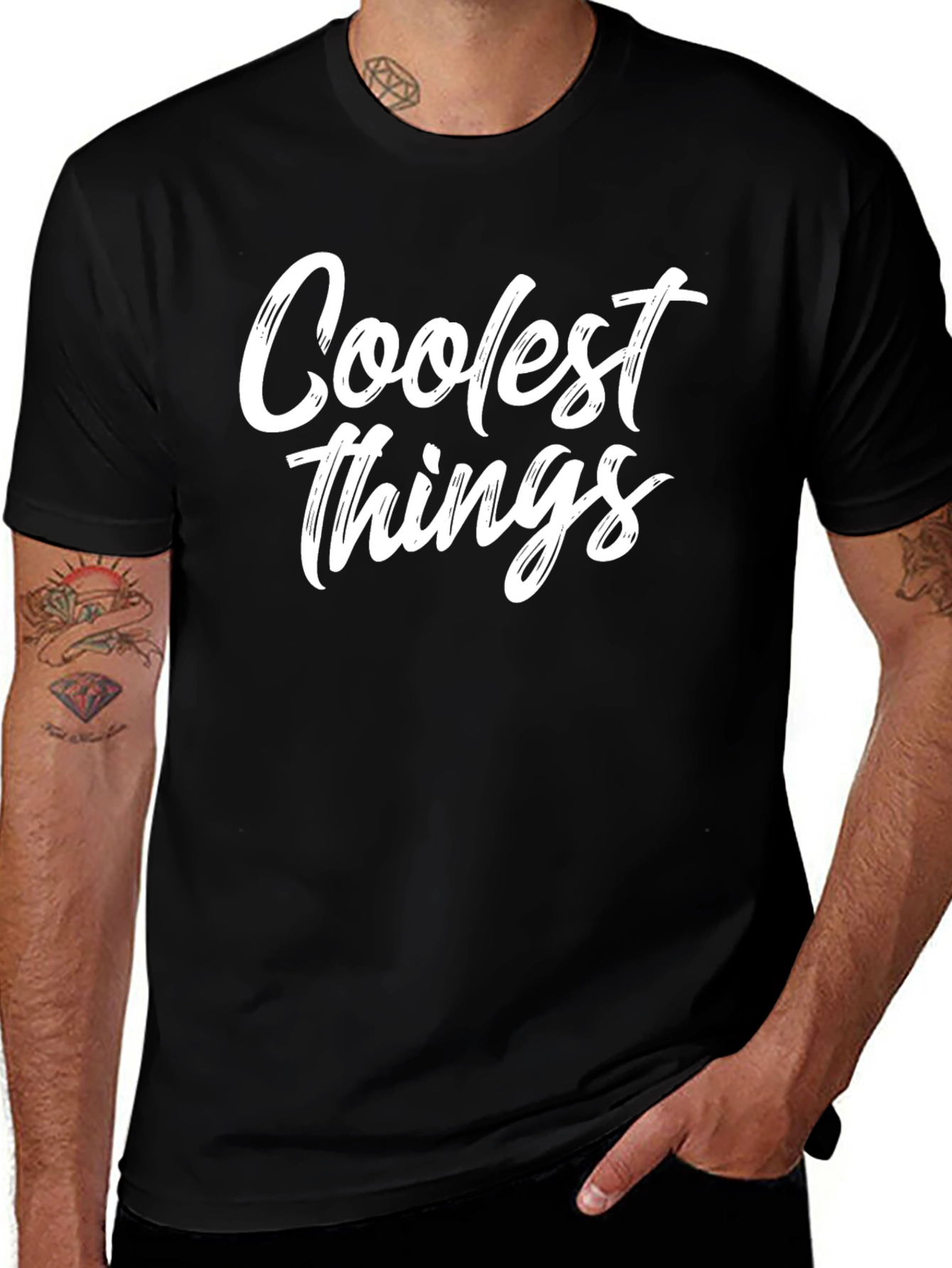 Coolest Things Graphic T-Shirt - Black