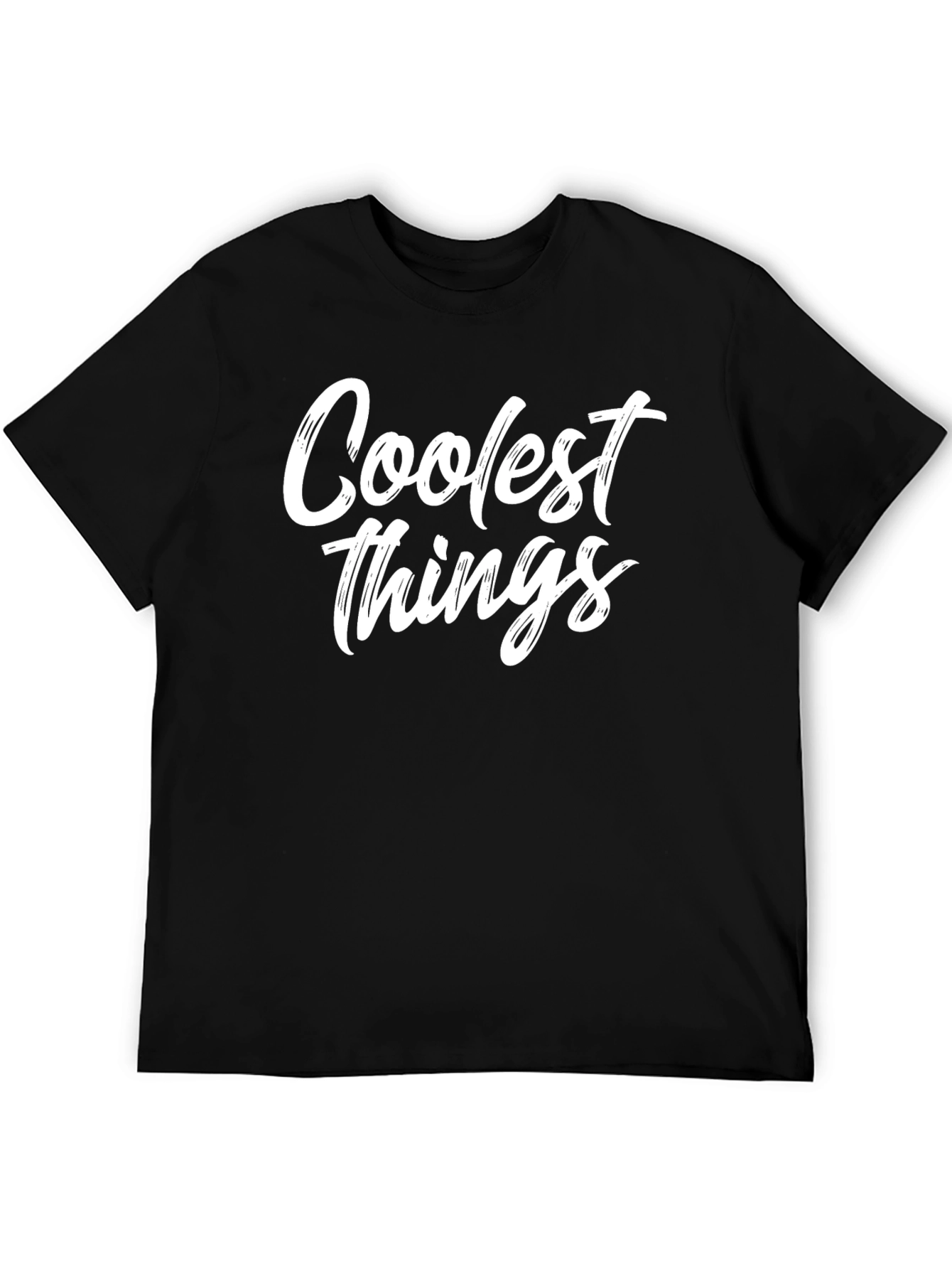 Coolest Things Graphic T-Shirt - Black