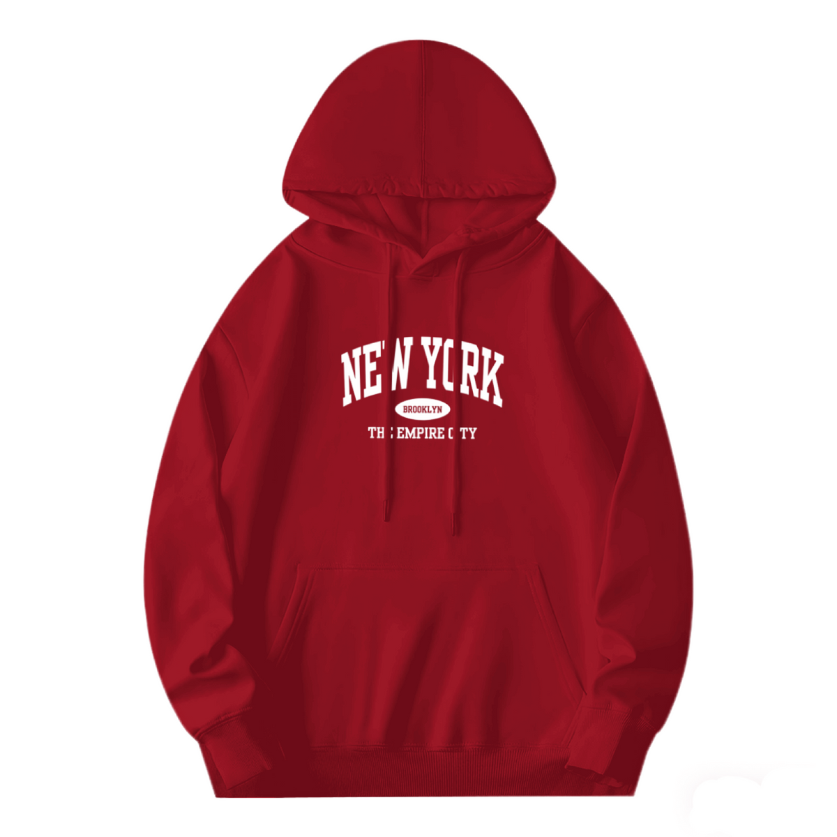 New York Brooklyn Empire City Retro College Hoodie