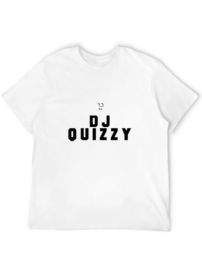 DJ Quizzy Black T-Shirt - Music Lover Tee