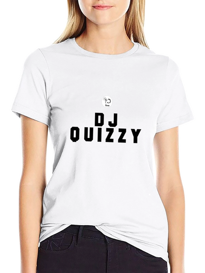 DJ Quizzy Black T-Shirt - Music Lover Tee