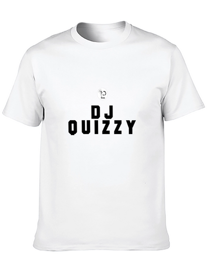 DJ Quizzy Black T-Shirt - Music Lover Tee