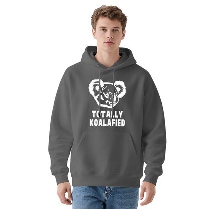 Totally Koalafied Cute Koala Graphic Unisex Hoodie, Soft Daily Wear