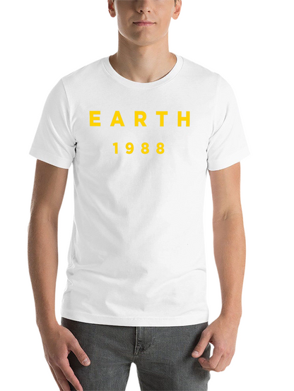 Earth 1988 Graphic T-Shirt - Black