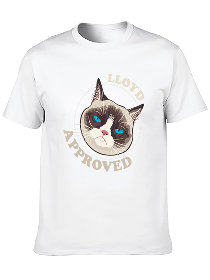 Grumpy Cat Lloyd Approved Black T-Shirt